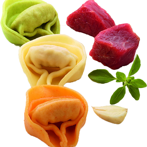 Tortelloni Tricolore Carne *TK*