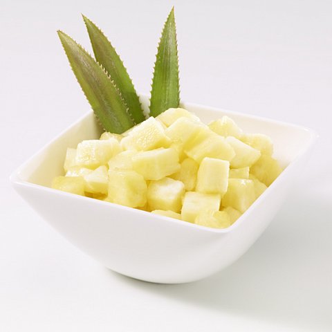 Ananas Würfel 10mm 1 kg