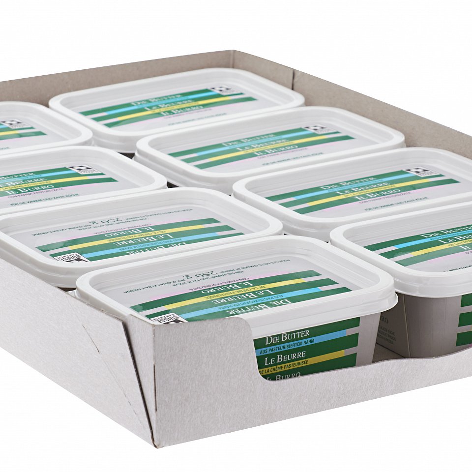 Die Butter Becher 8 x 250 g