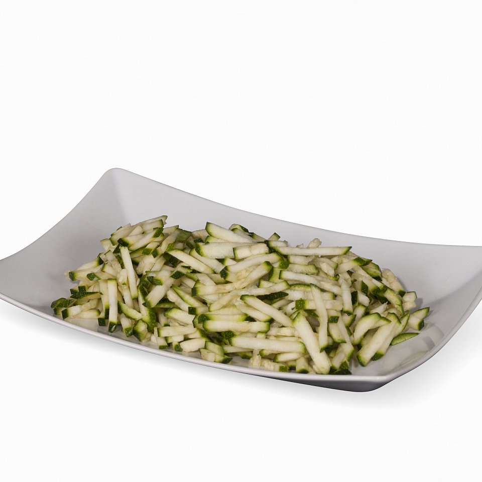 Zucchini julienne grob 5 mm 1 kg