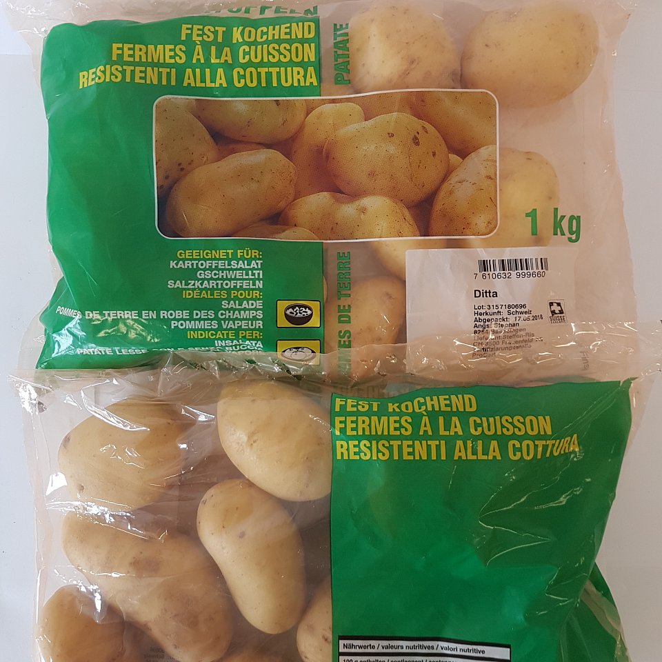 Kartoffeln festk. (Grüne Linie) 12x1kg