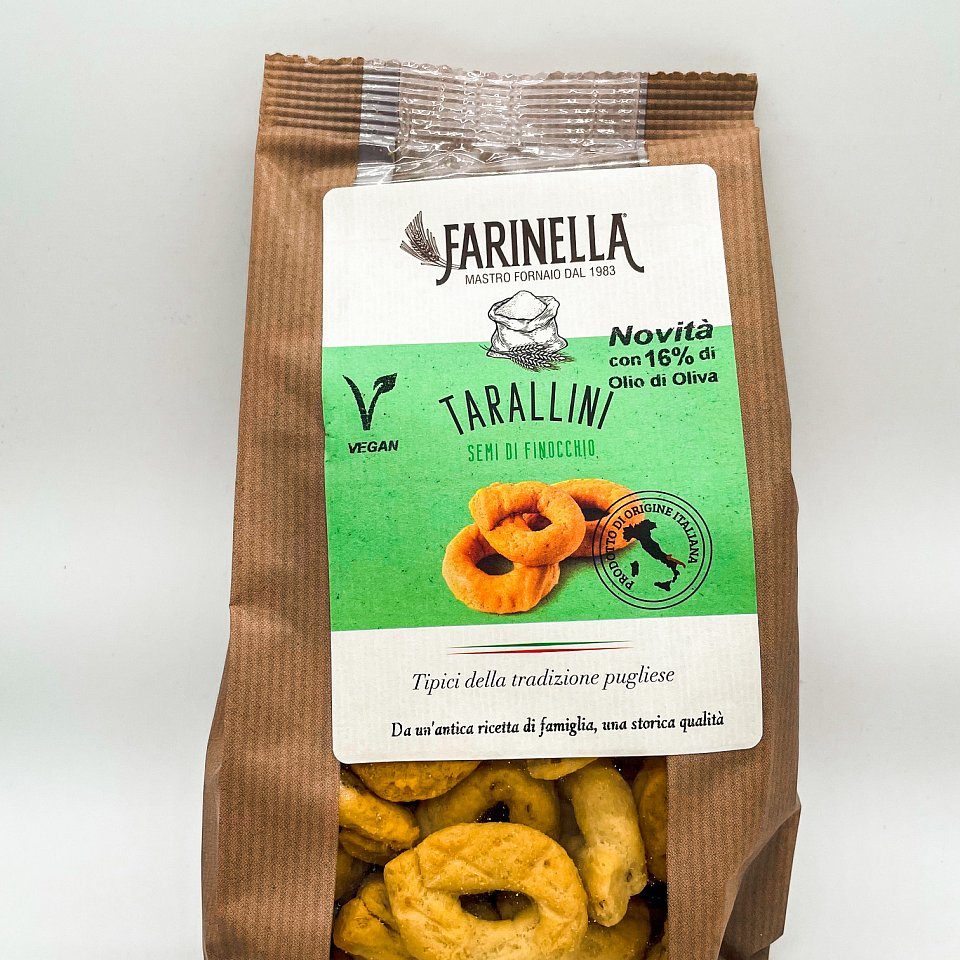 Taralli Finocchio 250gr.Linea H