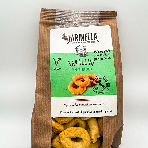 Taralli Finocchio 250gr.Linea H