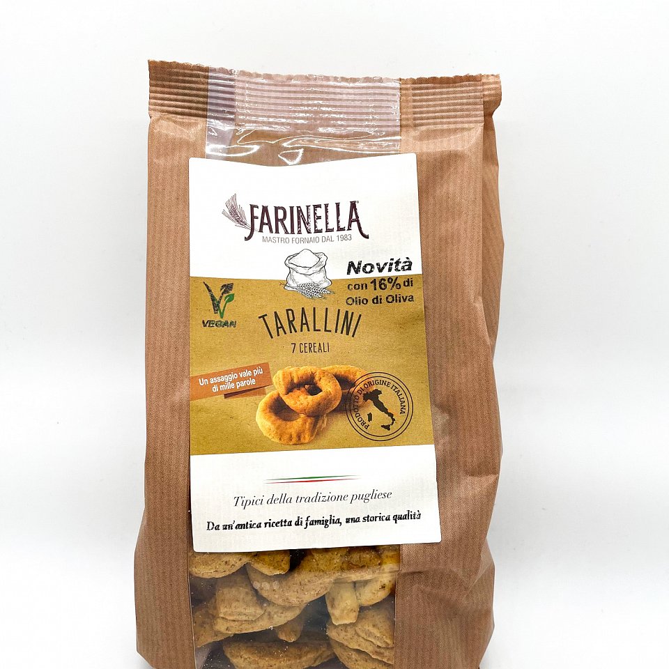 Taralli 7 Cereali 250gr.Linea H