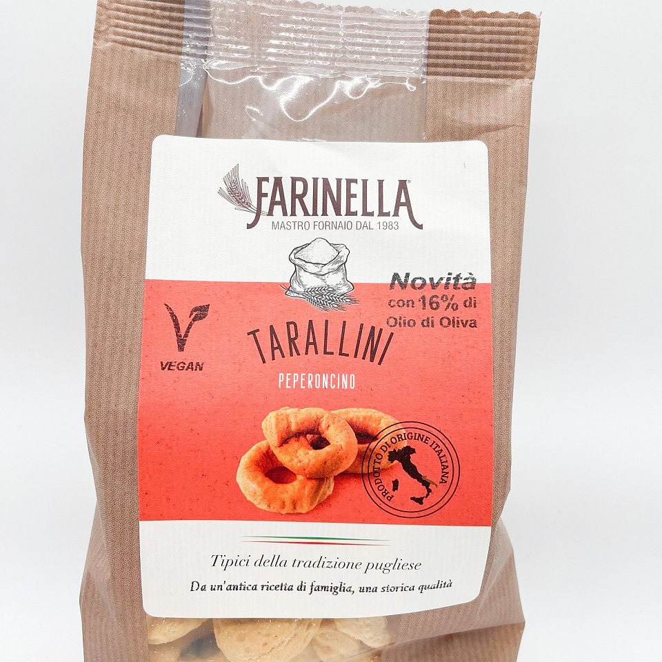 Taralli Peperoncini 250gr. Linea H