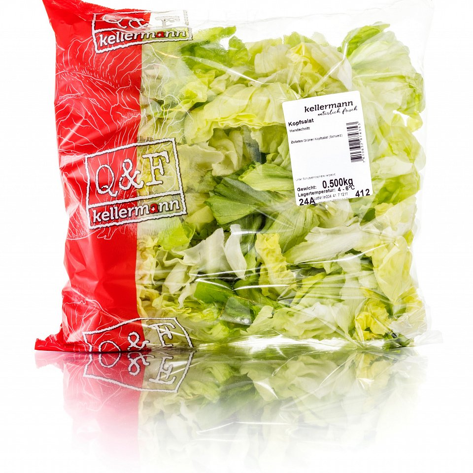 Kopfsalat Handschnitt ca. 40 mm 500 g