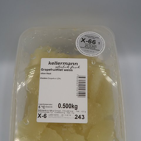 Grapefruits Weiss Filets 1kg