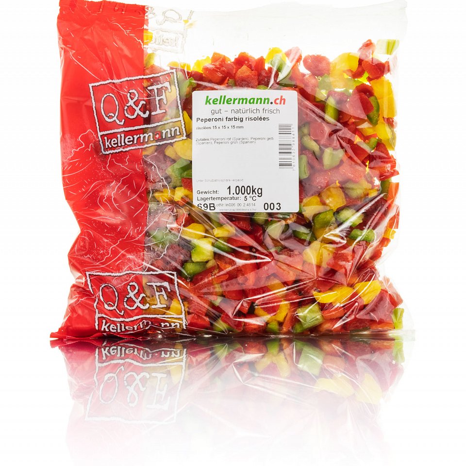 Peperoni farbig risolée 1 kg