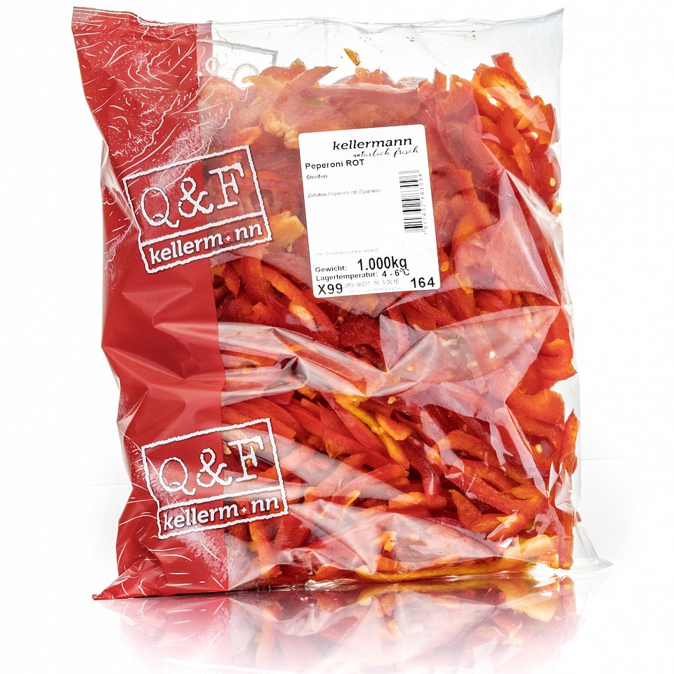 Peperoni rot Julienne 1 kg