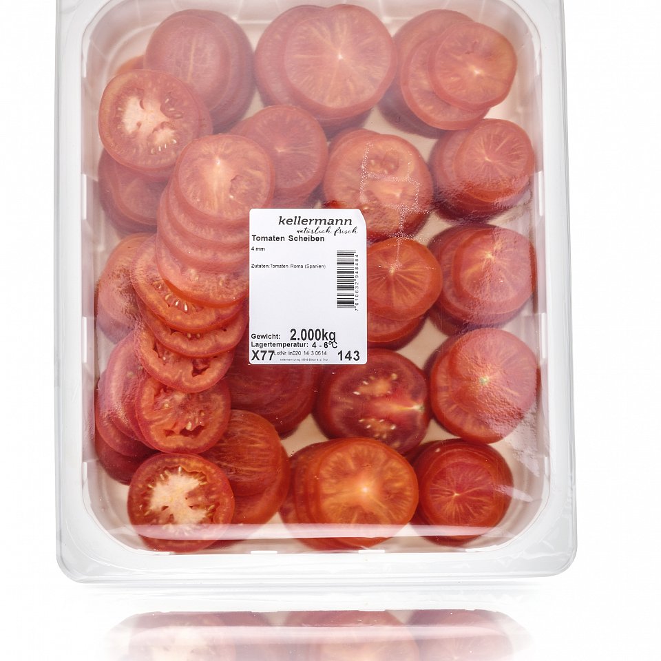 Tomaten Scheiben 5 mm 2 kg