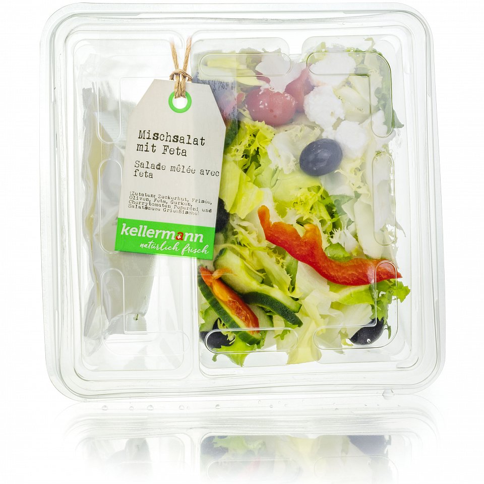 Salatschale Mischsalat mt Feta 6x250g